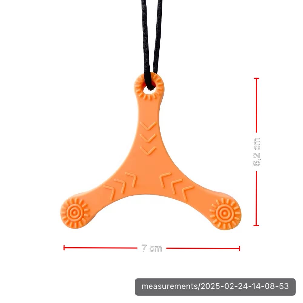FyzioFlex Chew-it Boomerang - rozměry